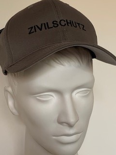 Baseballcap grau mit Logostick_AMZ